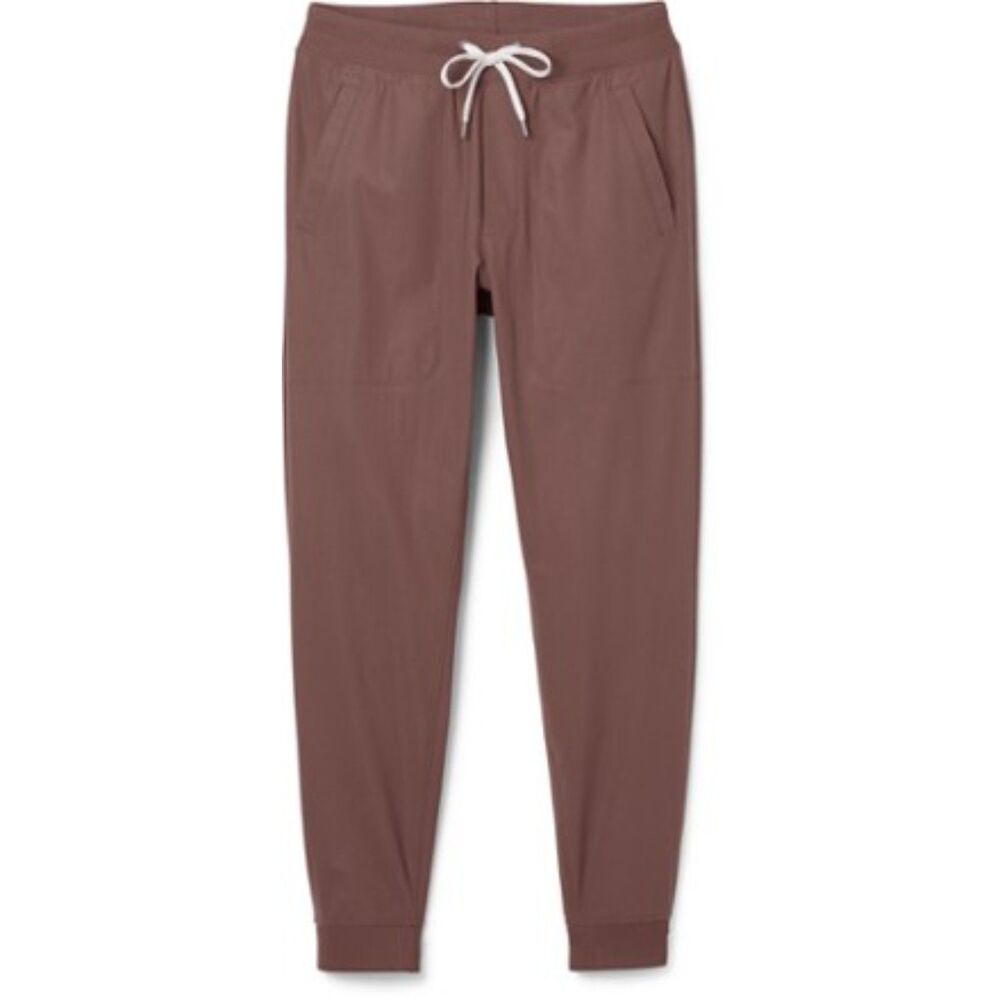 Vuori Men's Meta Performance Jogger, Chestnut, Size XXL, V436